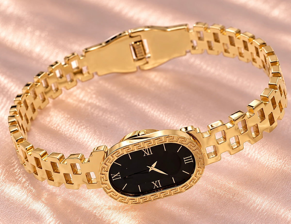 Black & Gold Watch