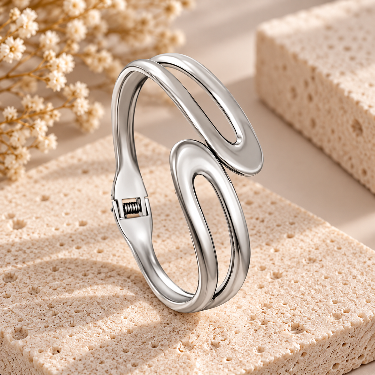 Sculpted Curve Ring