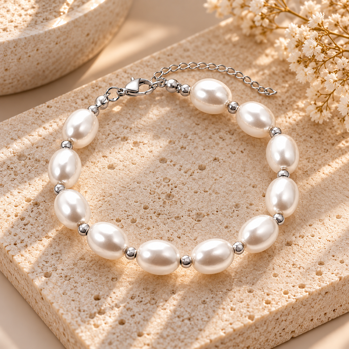 Lustre Pearl Bracelet