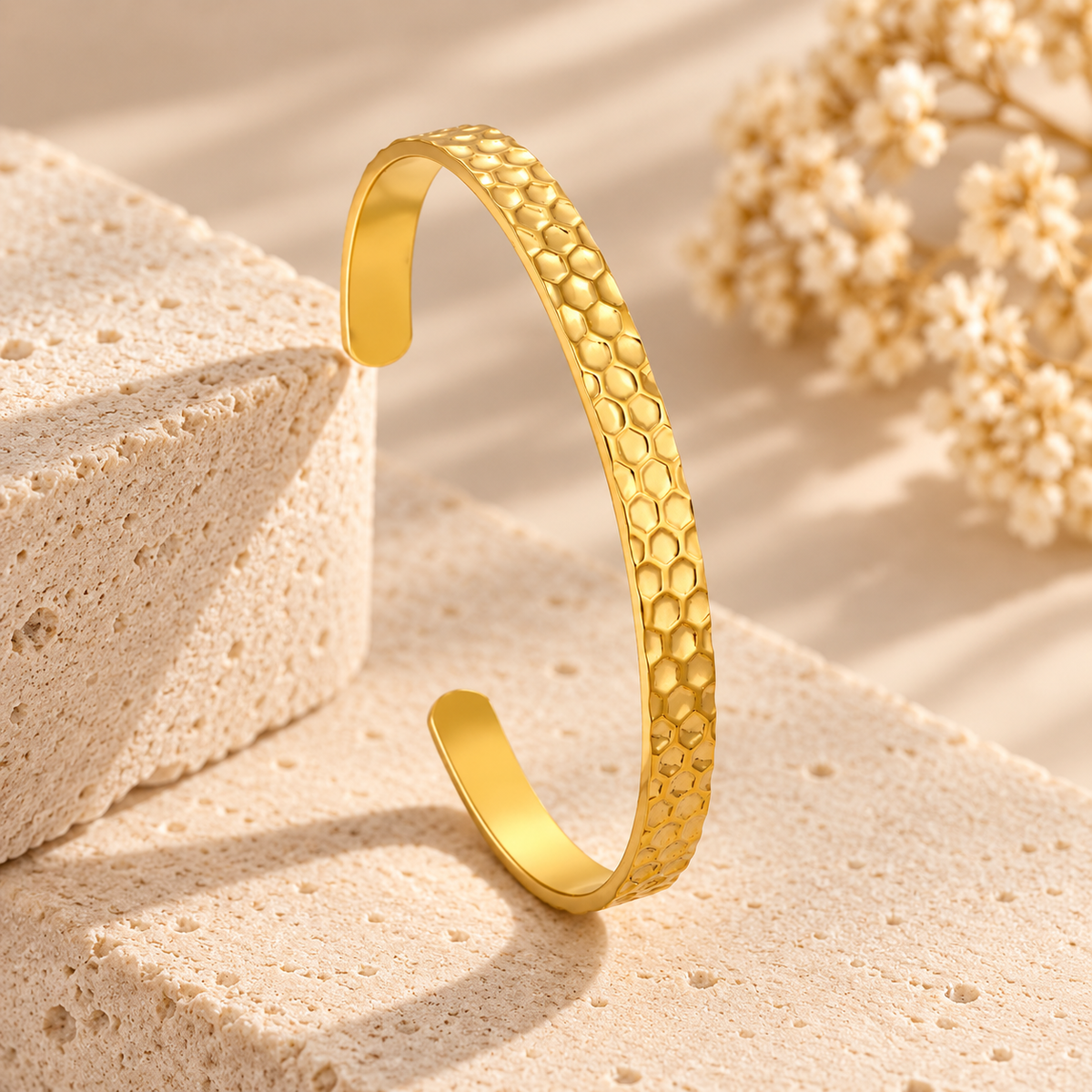 The Aurelia Textured Bangle