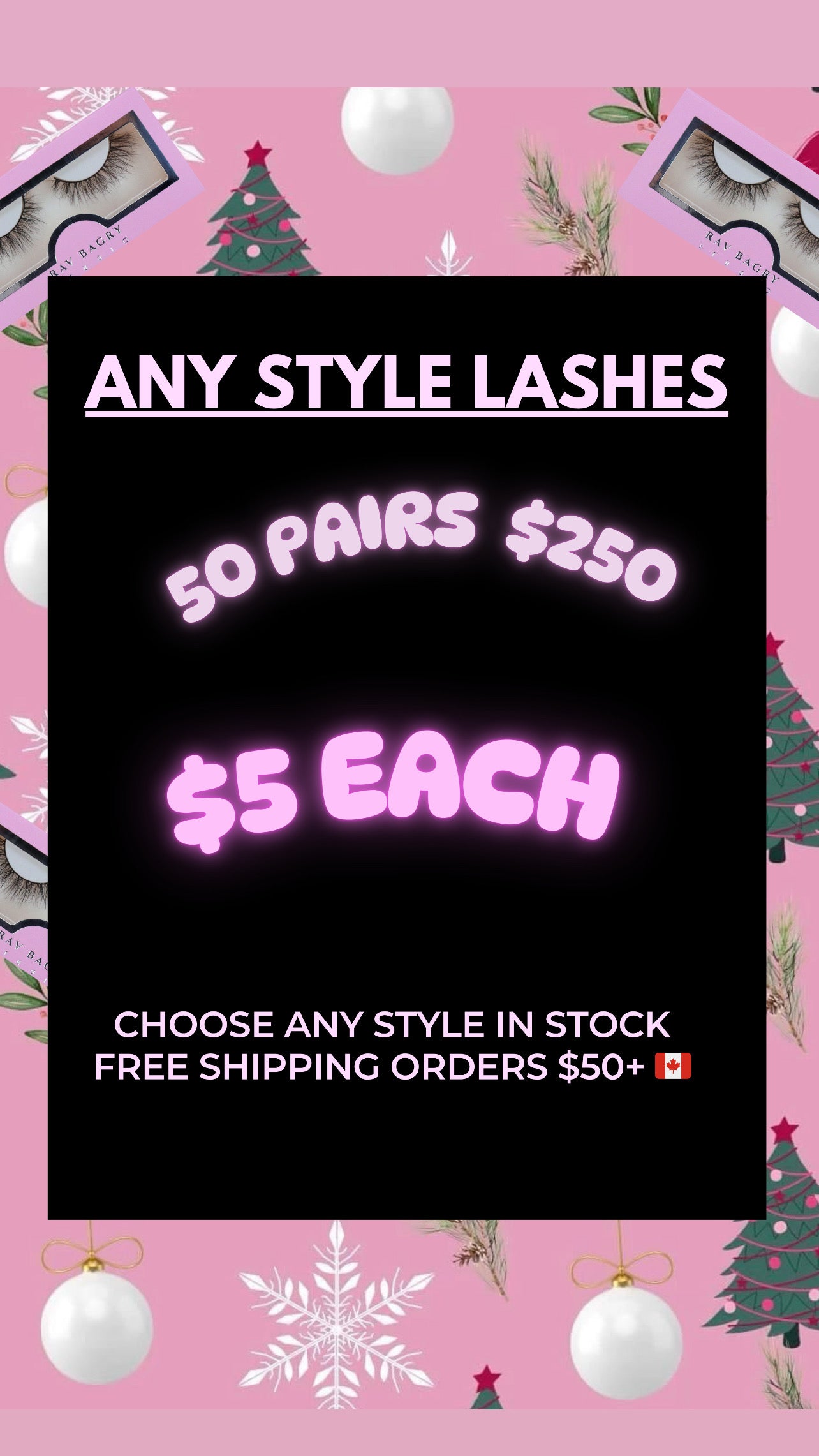 50 PAIRS $250 ( $5 ) EACH