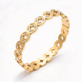 Golden Infinity Bangle ( PREORDER SHIPS NOVEMBER )