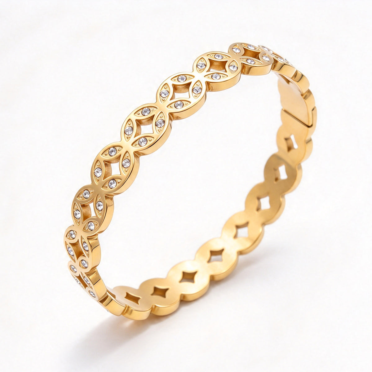 Golden Infinity Bangle ( PREORDER SHIPS NOVEMBER )