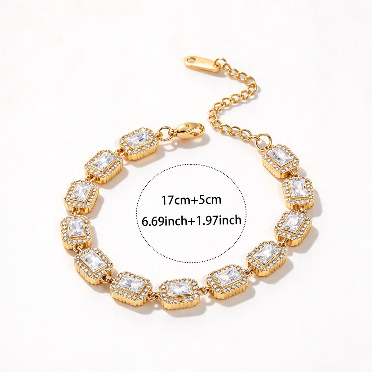 Golden Crystal Luxe Bracelet ( PREORDER SHIPS NOVEMBER )