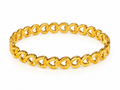 Golden Hearts Bracelet