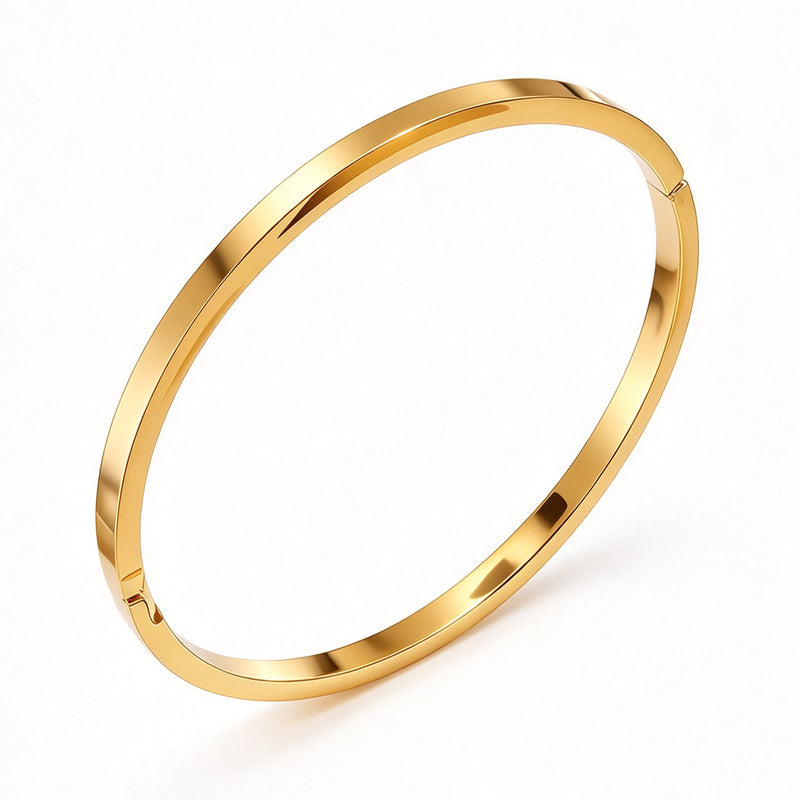 Plain Gold Bangle