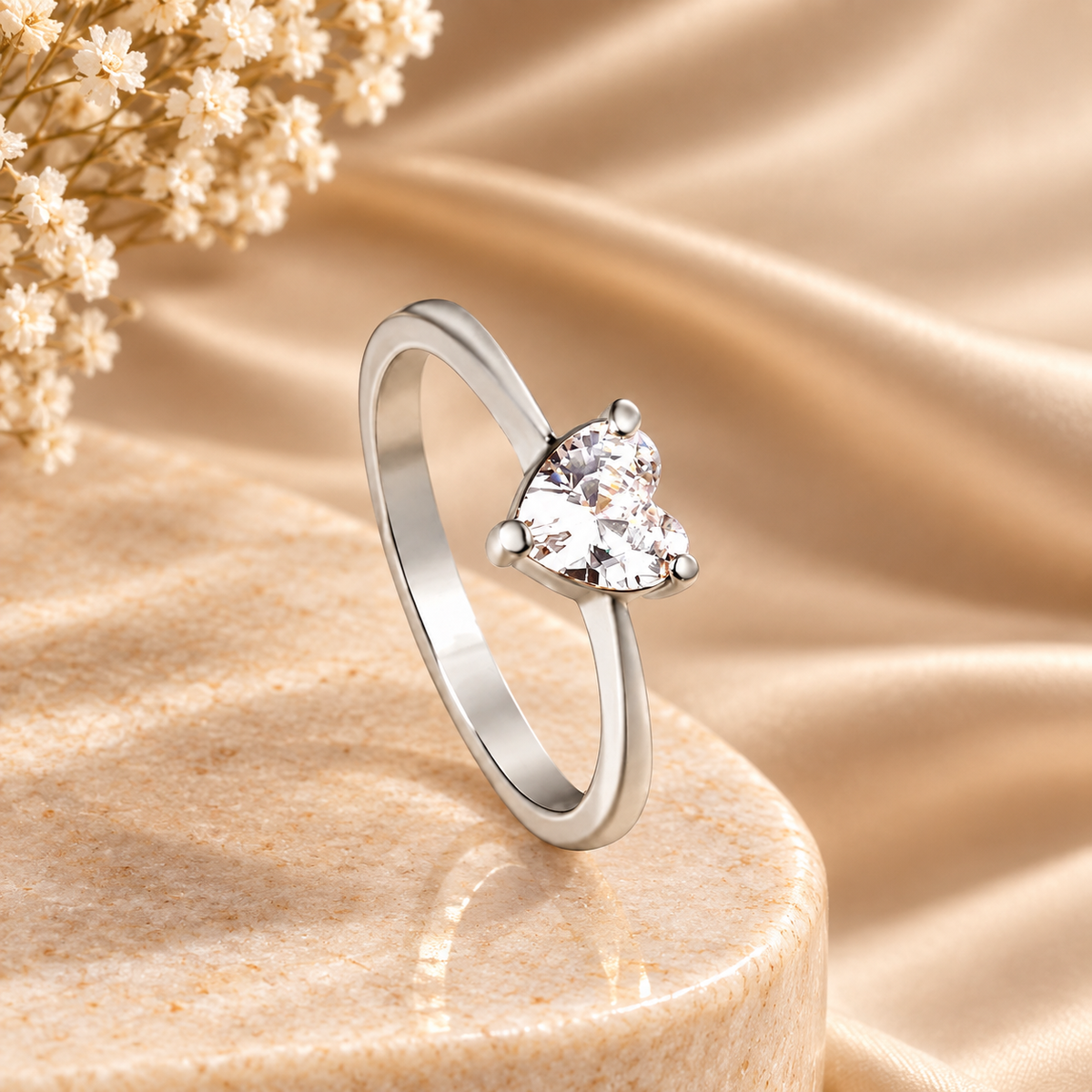 Amour Heart Ring