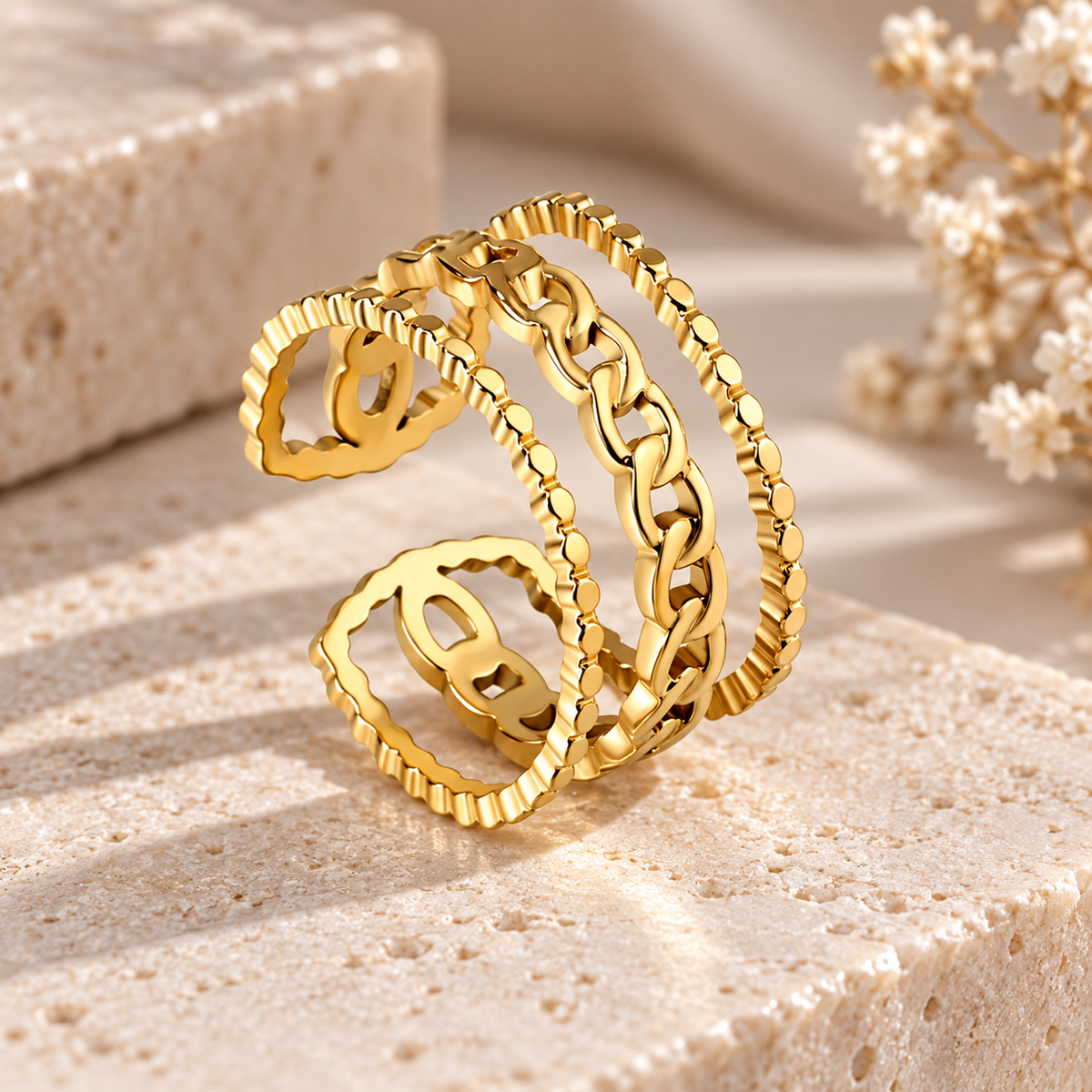 Chain Luxe Ring