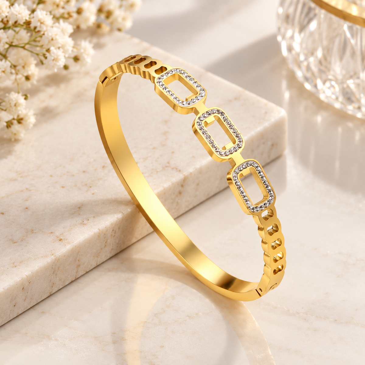 The Crystal Bangle