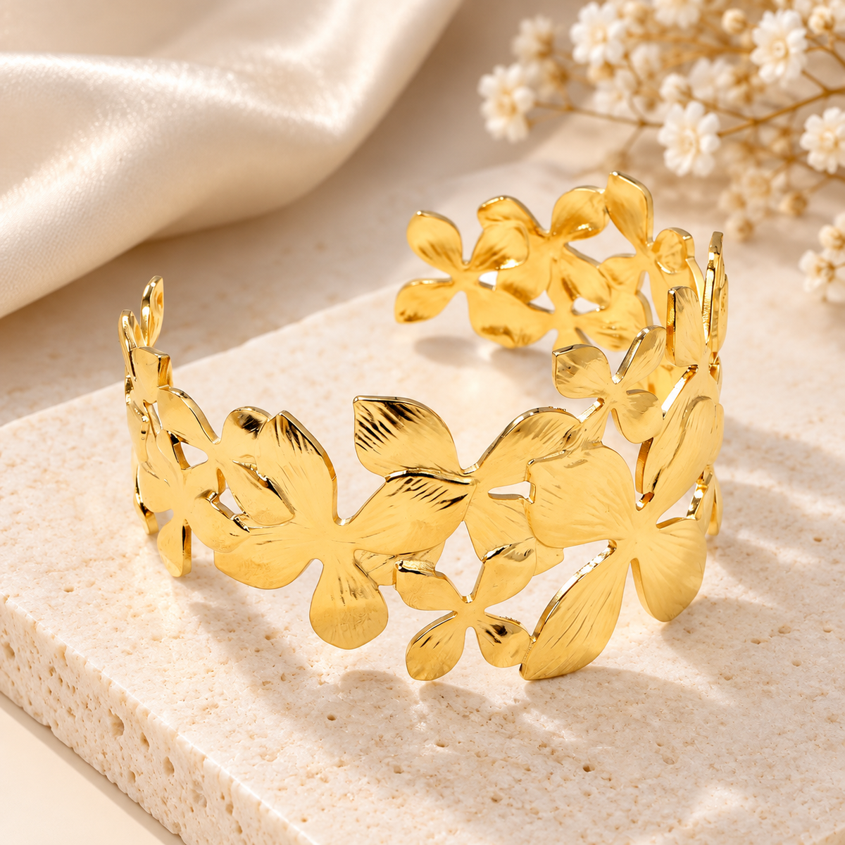 The Fleur Cuff Bracelet