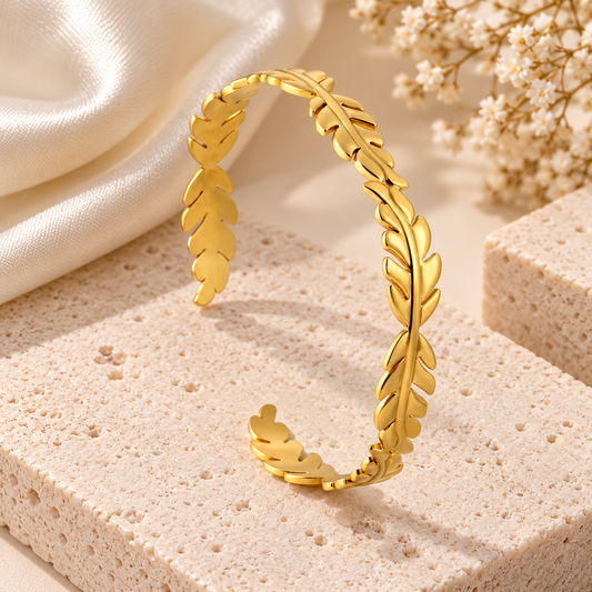 The Aurelia Leaf Cuff