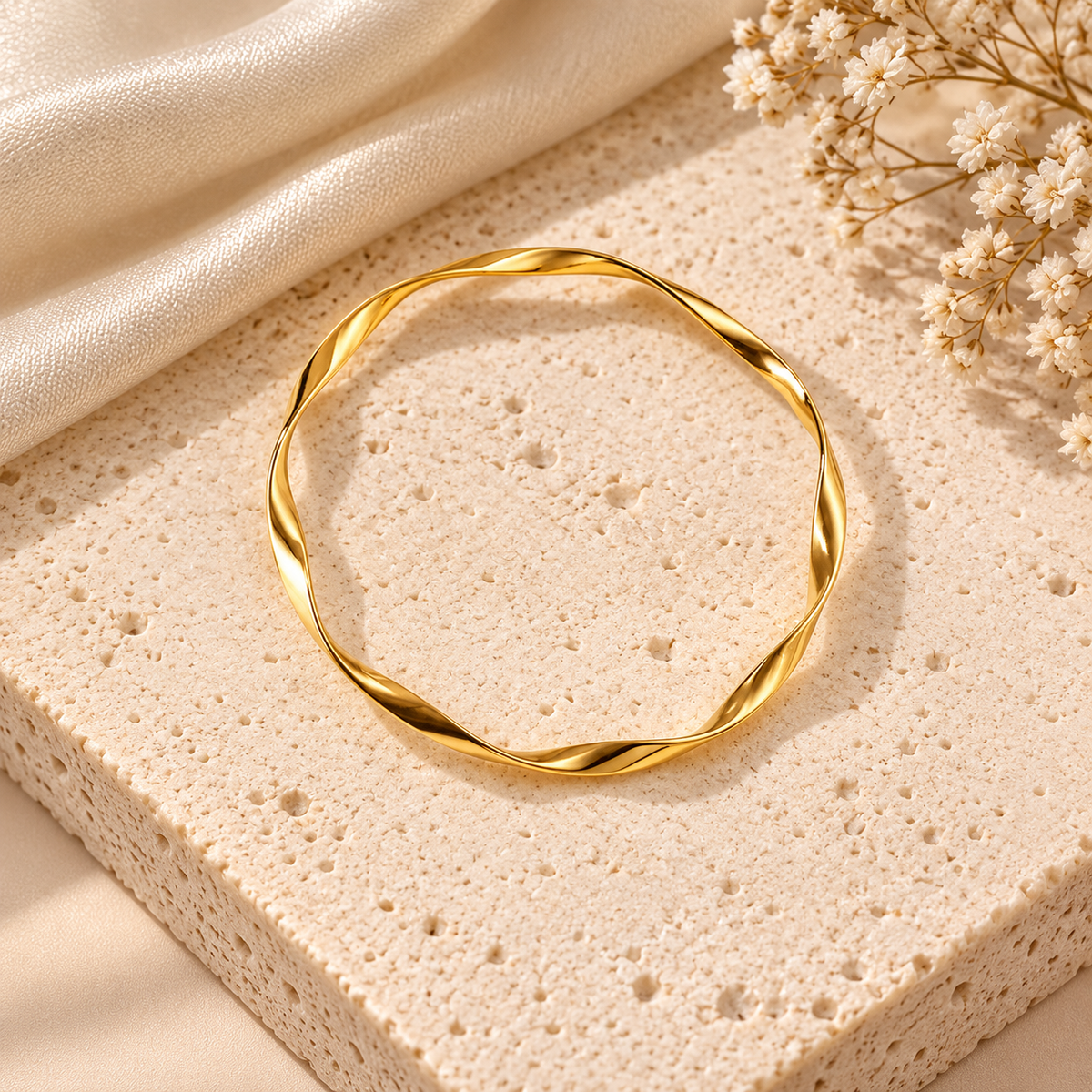 The Milan Twist Bangle