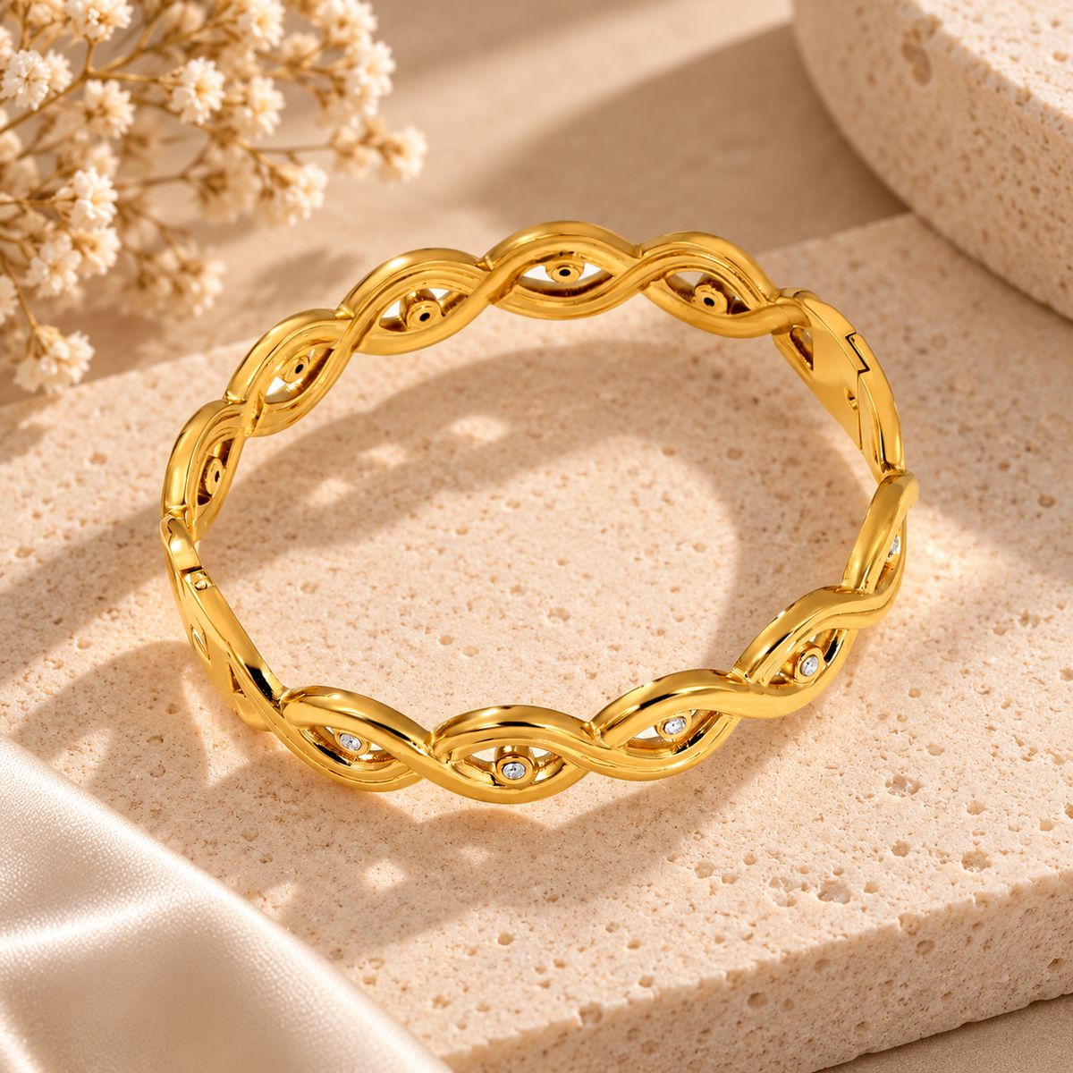 The Virelle Crystal Bangle