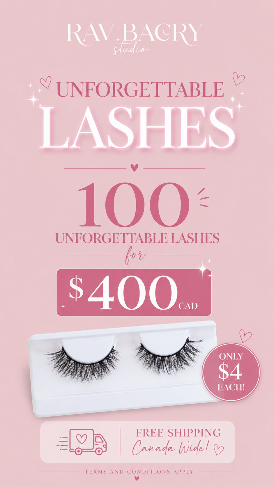 100 Unforgettable Lashes