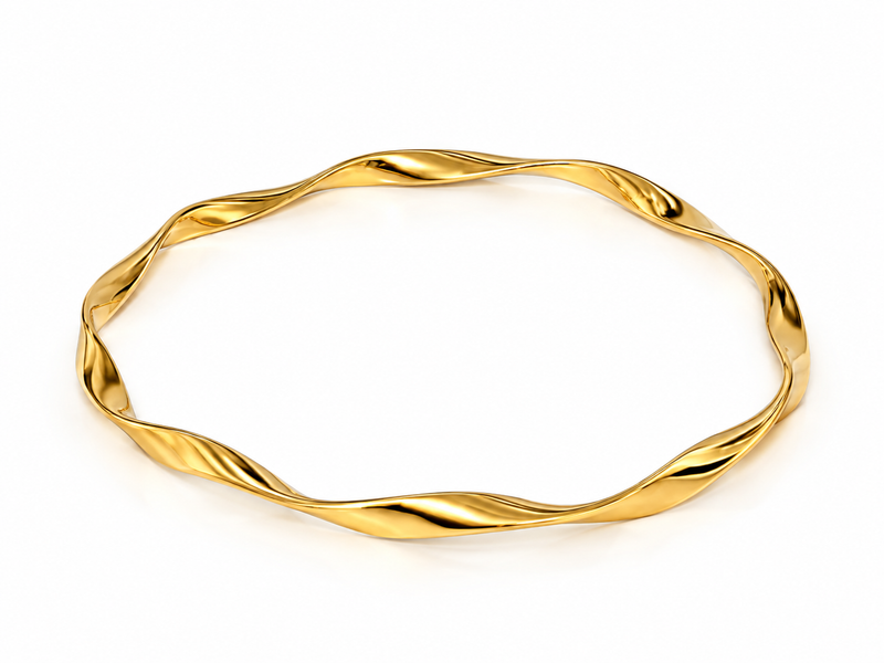 The Milan Twist Bangle