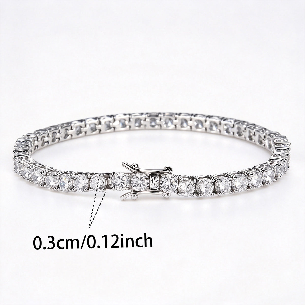 The Vanté Tennis Bracelet ( Stainless Steel )