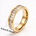 Crystal Band Ring
